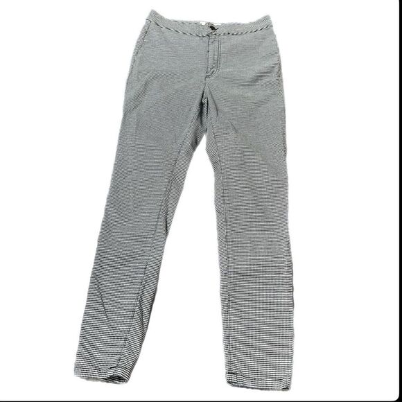 Free People We the Free Gingham Pixie pants Size 27 Small Black&White no pockets - Picture 4 of 14